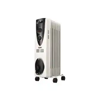Bricorama Radiateur edm - à huile - 1500w - 37x16,5x66cm - 07121 offre