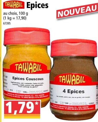 Norma Epices offre