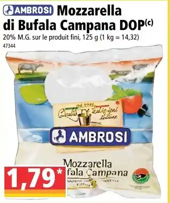Norma Mozzarella di Bufala Campana DOP offre