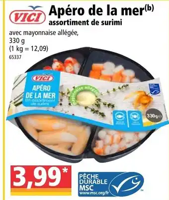 Norma Apéro de la mer offre