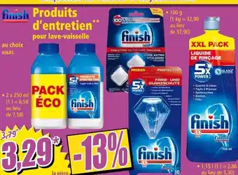 Produits d'entretien