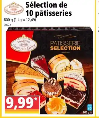 Norma Sélection de 10 pâtisseries offre