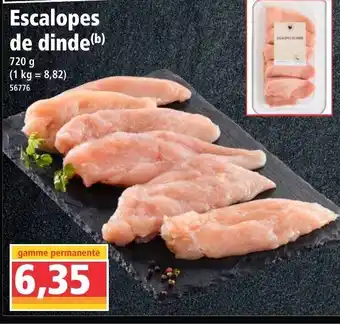 Norma Escalopes de dinde offre