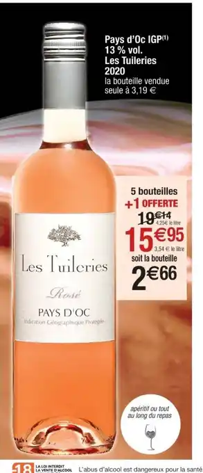 Cora x Carrefour Pays D'oc IGP offre