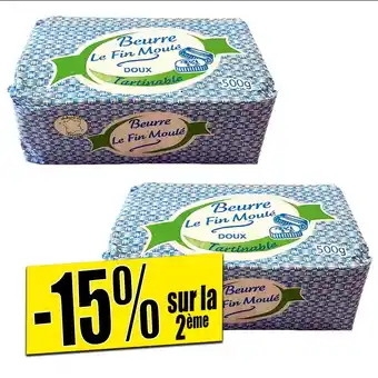 Norma Beurre doux tartinable le fin moulé offre