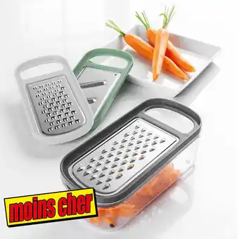 Norma Râpe en inox 3 en 1 offre