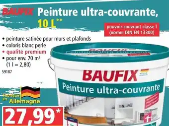 Norma Peinture ultra-couvrante offre