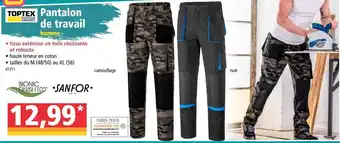 Norma Pantalon de travail offre