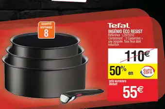Cora x Carrefour Tefal INGÉNIO ÉCO RESIST offre