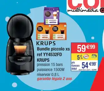 KRUPS Bundle piccolo xs