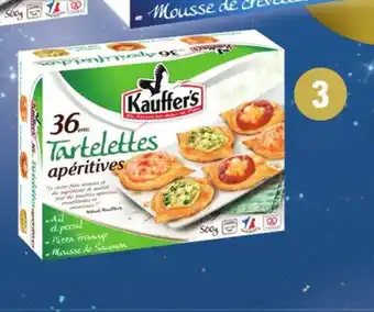 E.Leclerc 36 TARTELETTES APÉRITIVES SURGELÉES offre