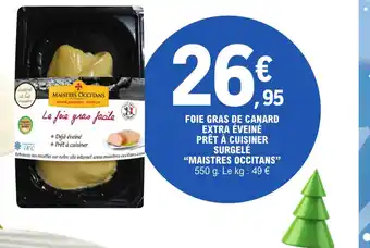 E.Leclerc FOIE GRAS DE CANARD EXTRA ÉVEINÉ offre