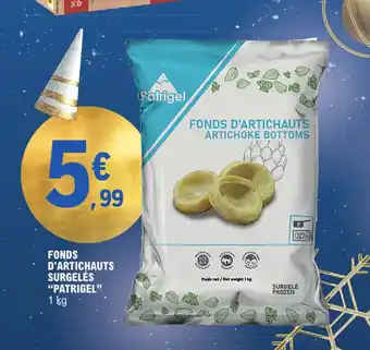 E.Leclerc FONDS D'ARTICHAUTS SURGELÉS "PATRIGEL" offre