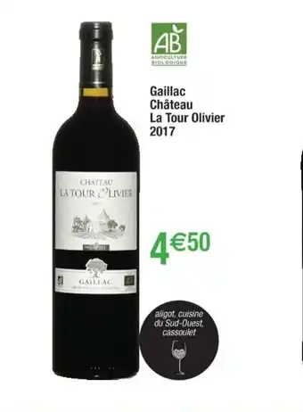 Cora x Carrefour Gaillac Chateau La Tour Olivier 2017 offre