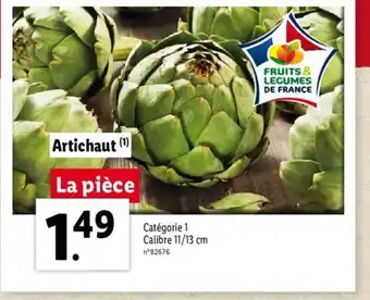Lidl Artichaut offre