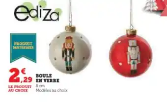 Super U BOULE EN VERRE offre