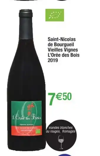 Cora x Carrefour Saint-Nicolas De Bourgueil L'orée Des Bois 2019 offre