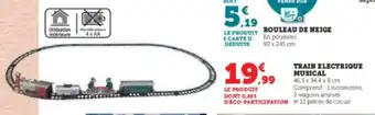 Super U TRAIN ELECTRIQUE MUSICAL offre