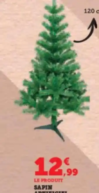 Super U SAPIN ARTIFICIEL 182 offre