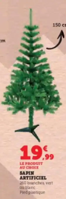 Super U SAPIN ARTIFICIEL offre