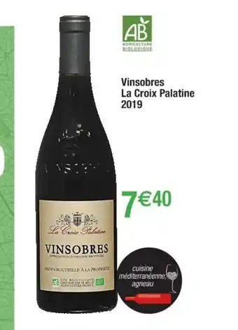 Cora x Carrefour Vinsobres La Croix Palatine 2019 offre