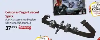 Ceinture d'agent secret Spy X