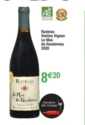 Rasteau Vieilles Vignes Le Mas Du Goudareau 2020