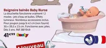 La Grande Récré Baignoire balnéo Baby Nurse offre
