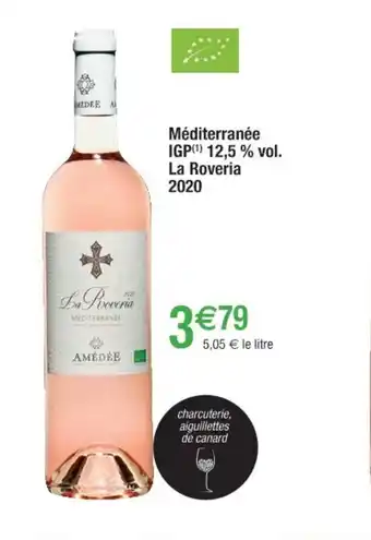 Méditerranée IGP 12,5 % Vol. La Roveria 2020