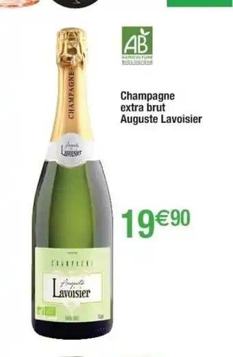 Cora x Carrefour Champagne Extra Brut Auguste Lavoisier offre