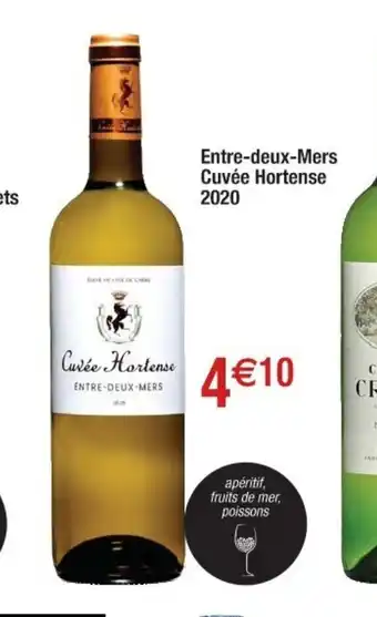 Cora x Carrefour Entre-Deux-Mers Cuvée Hortense 2020 offre