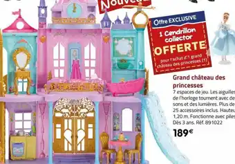 La Grande Récré Grand château des princesses offre