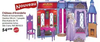 La Grande Récré Château d'Arendelle offre