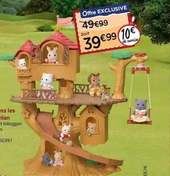 La cabane dans les arbres Sylvanian