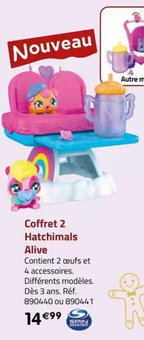 La Grande Récré Coffret 2 Hatchimals Alive offre