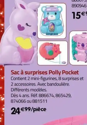 La Grande Récré Sac à surprises Polly Pocket offre