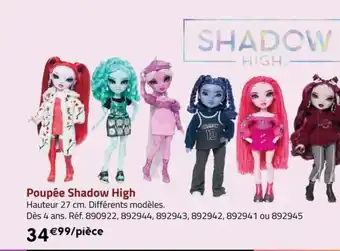 La Grande Récré Poupée Shadow High offre