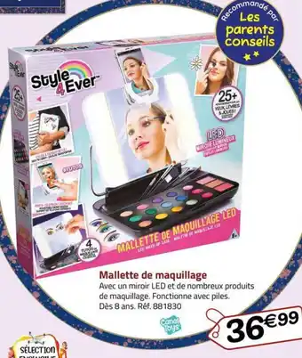 Mallette de maquillage