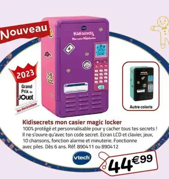 Kidisecrets mon casier magic locker