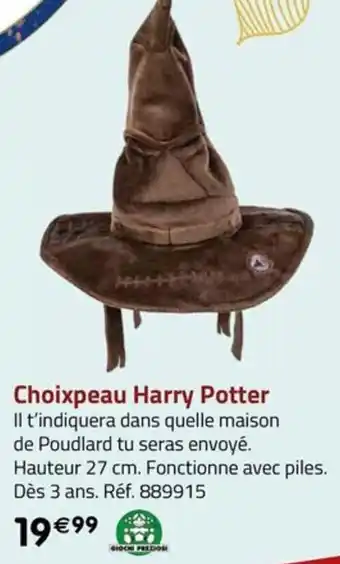 Choixpeau Harry Potter