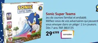 La Grande Récré Sonic Super Teams offre