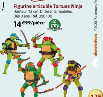 La Grande Récré Figurine articulée Tortues Ninja offre