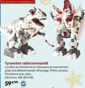 Tyranobot radiocommandé