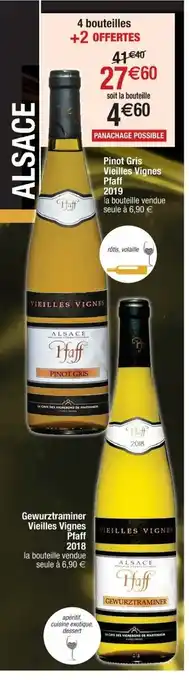 Pinot Gris Vieilles Vignes Pfaff 2019