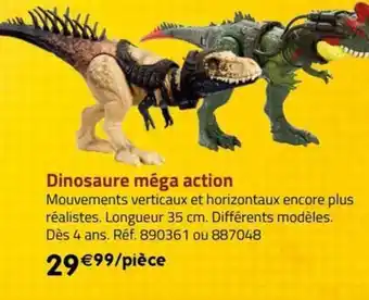 La Grande Récré Dinosaure méga action offre