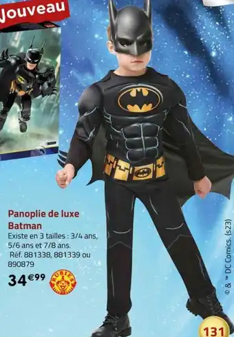 Panoplie de luxe Batman