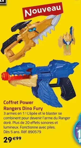 La Grande Récré Coffret Power Rangers Dino Fury offre