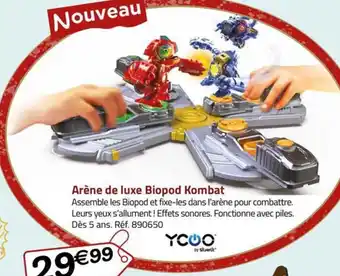 La Grande Récré Arène de luxe Biopod Kombat offre