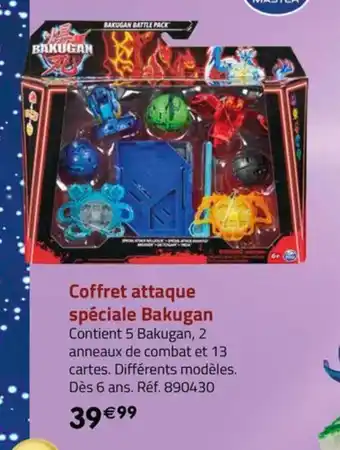La Grande Récré Coffret attaque spéciale Bakugan offre
