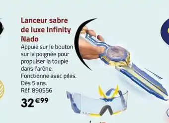 La Grande Récré Lanceur sabre de luxe Infinity Nado offre